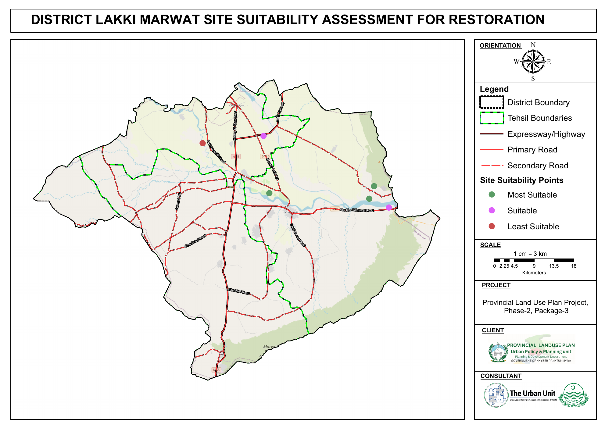 Lakki Marwat Restoration suitability